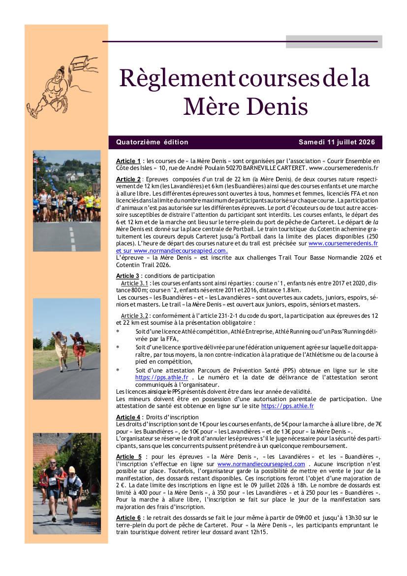 Reglement 2026 1